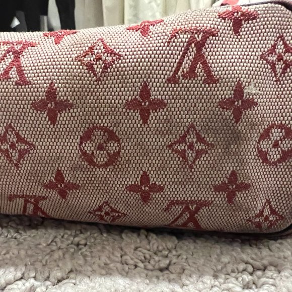 Louis Vuitton Lucille Handbag Mini Lin PM - Picture 9 of 12